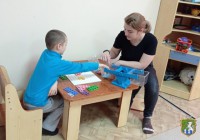 Індивідуальні заняття у відділенні комплексної реабілітації дітей з інвалідністю